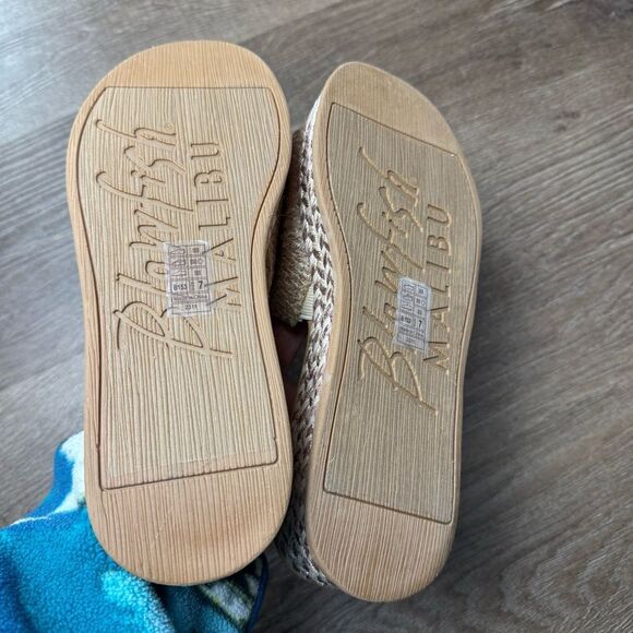 Blowfish Malibu |‎ Marshlo-B Rope Slide Sandals NWOT - Picture 7 of 7